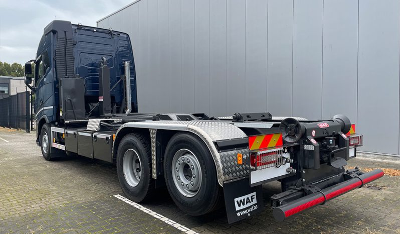 Volvo FH16 550pk 6×2 bakwagen – VDL 20t haakarmsysteem voor containers tot 7200mm vol